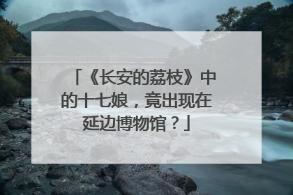 《长安的荔枝》中的十七娘，竟出现在延边博物馆？