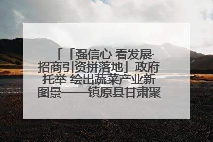 「强信心 看发展·招商引资拼落地」政府托举 绘出蔬菜产业新图景——镇原县甘肃聚广利现代设施蔬菜种植基地见闻