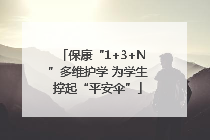保康“1+3+N”多维护学 为学生撑起“平安伞”