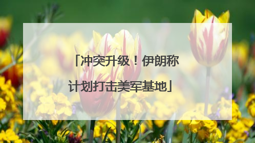 冲突升级！伊朗称计划打击美军基地