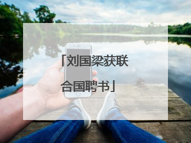 刘国梁获联合国聘书