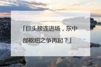巨头接连进场，东中部枢纽之争再起？