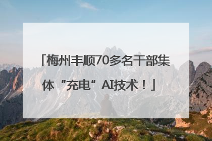 梅州丰顺70多名干部集体“充电”AI技术！