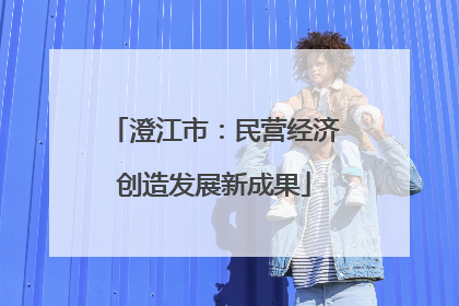 澄江市：民营经济创造发展新成果
