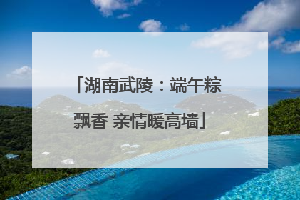 湖南武陵：端午粽飘香 亲情暖高墙