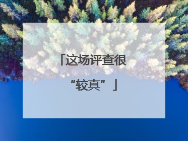 这场评查很“较真”