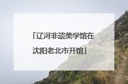 辽河非遗美学馆在沈阳老北市开馆