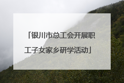 银川市总工会开展职工子女家乡研学活动