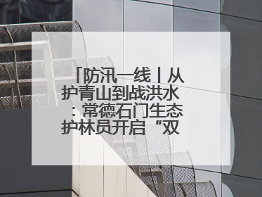 防汛一线丨从护青山到战洪水：常德石门生态护林员开启“双重守护”模式