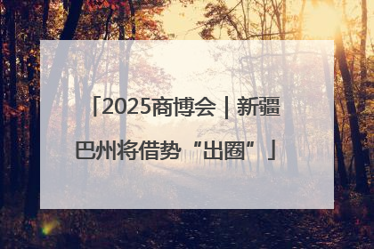 2025商博会｜新疆巴州将借势“出圈”